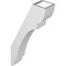 Ekena Millwork 3 1/2-in. W x 10-in. D x 22-in. H Olympic Architectural Grade PVC Knee Brace BRCP035X10X22OLY - alternate 5